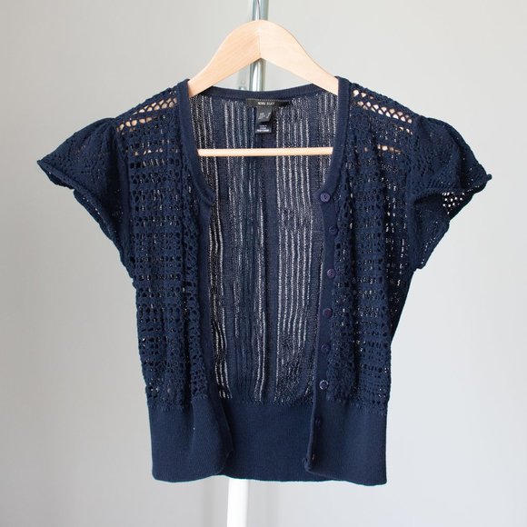 Cardigan Navy Small - Picture 1 of 10